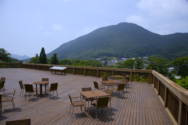 陶芸美術館展望デッキ