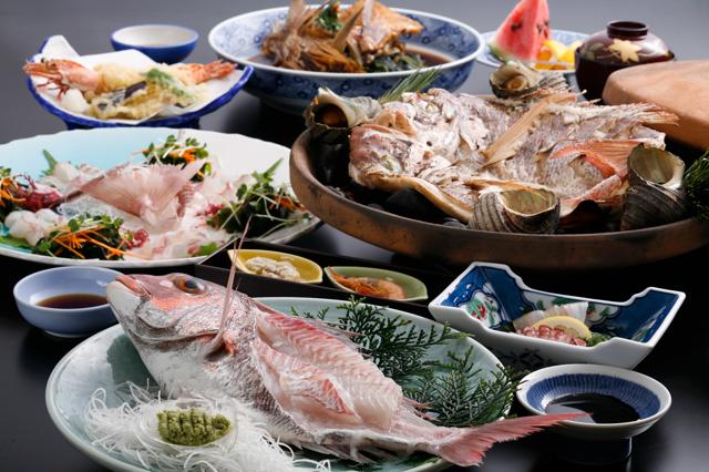 鯛活造り